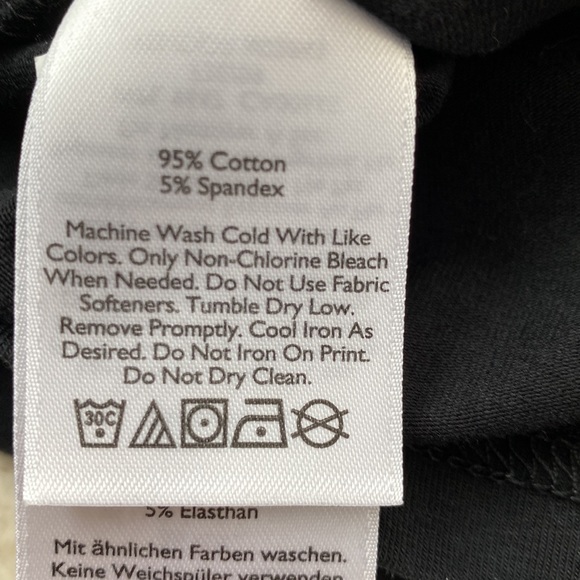 Eddie Bauer black turtle neck size XS - Picture 4 of 4